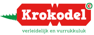 Logo Krokodel - Verleidelijk en vurrukkuluk
